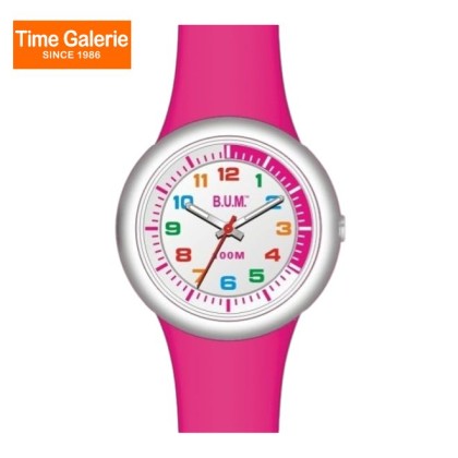 BUM BUMWB91607 Analog Pink Strap Kids Watch