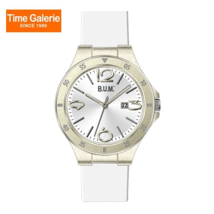 BUM BUMWB919B01 White Silicone Strap Women Watch BUM BUMWB919B01 White Silicone Strap Women Watch