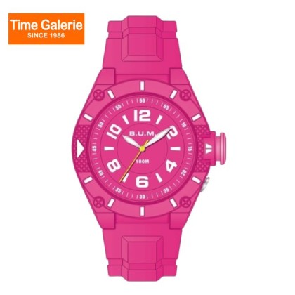 BUM BUMWB93507 Pink Strap Unisex Watch BUM BUMWB93507 Pink Strap Unisex Watch