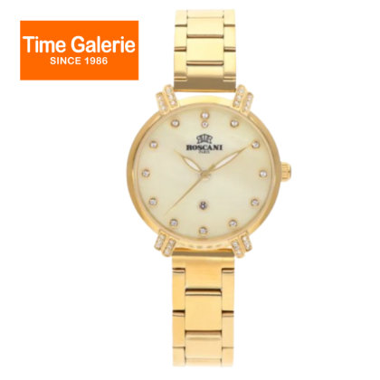 ROSCANI Mirella ROSWE485G1 Gold Stainless Steel Strap 33MM Analog Women Watch