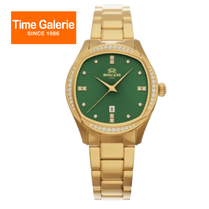 ROSCANI Aurelle ROSWE465G7 Green Dial Gold Stainless Steel Analog Women Watch ROSCANI Aurelle ROSWE465G7 Green Dial Gold Stainless Steel Analog Women Watch
