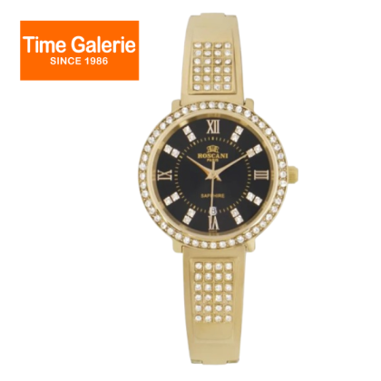 ROSCANI Radiance ROSWE685G3 Black Dial 33mm Gold Stainless Steel Analog Women Watch