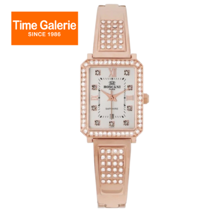 ROSCANI Radiance ROSWE694G5 White Dial 23x29mm Rose Gold Stainless Steel Analog Women Watch