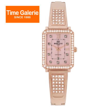 ROSCANI Radiance ROSWE694G9 Pink Dial Rose Gold Stainless Steel Analog Women Watch
