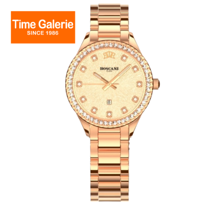 ROSCANI ROSWE504G0 Rose Gold Strap Analog Quartz Women Watch ROSCANI ROSWE504G0 Rose Gold Strap Analog Quartz Women Watch