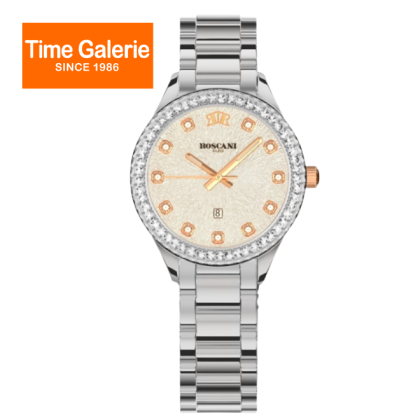 ROSCANI ROSWE509G6 33MM Silver Color Strap Analog Quartz Women Watch ROSCANI ROSWE509G6 33MM Silver Color Strap Analog Quartz Women Watch