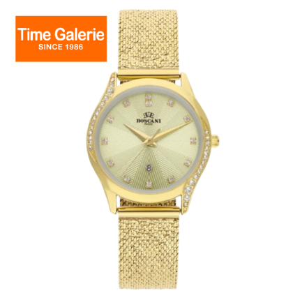 ROSCANI ROSWS12551 Gold Stainless Steel Strap Analog Women Watch ROSCANI ROSWS12551 Gold Stainless Steel Strap Analog Women Watch