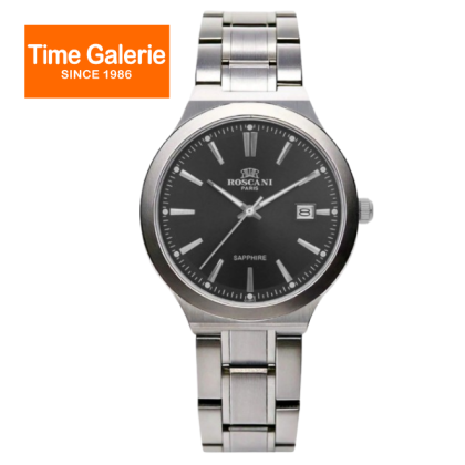 ROSCANI ROSW4559T3 Black Dial Stainless Steel Analog Men Watch ROSCANI ROSW4559T3 Black Dial Stainless Steel Analog Men Watch
