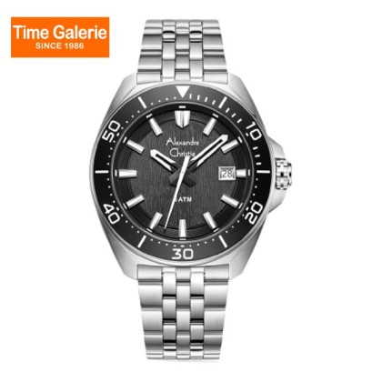 Alexandre Christie ALCW6687MDBTBBA Black Dial Stainless Steel Men Watch Alexandre Christie ALCW6687MDBTBBA Black Dial Stainless Steel Men Watch