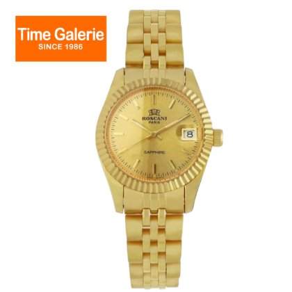 ROSCANI ROSW498542 25mm Dial Gold Stainless Steel Strap Analog Women Watch ROSCANI ROSW498542 25mm Dial Gold Stainless Steel Strap Analog Women Watch