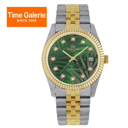 ROSCANI ROSW497797 Green Dial 35MM Silver-gold Stainless Steel Strap Analog Men Watch ROSCANI ROSW497797 Green Dial 35MM Silver-gold Stainless Steel Strap Analog Men Watch