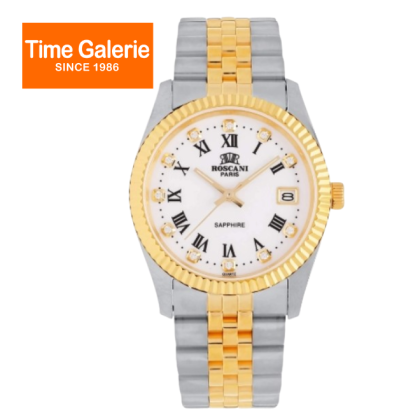 ROSCANI ROSW497765 White Dial Stainless Steel Analog Men Watch ROSCANI ROSW497765 White Dial Stainless Steel Analog Men Watch
