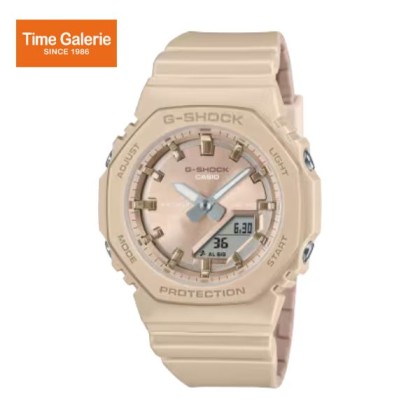 Casio G-Shock Women GMA-P2100ST-9A Beige Bio-Based Resin Band Sports Watch Casio G-Shock Women GMA-P2100ST-9A Beige Bio-Based Resin Band Sports Watch