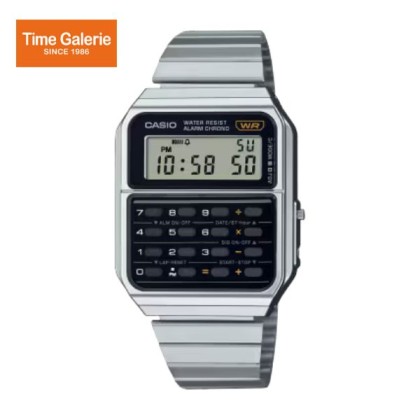 Casio Vintage CA-500WE-1A Silver Stainless Steel Band Men Watch / Women Watch Casio Vintage CA-500WE-1A Silver Stainless Steel Band Men Watch / Women Watch