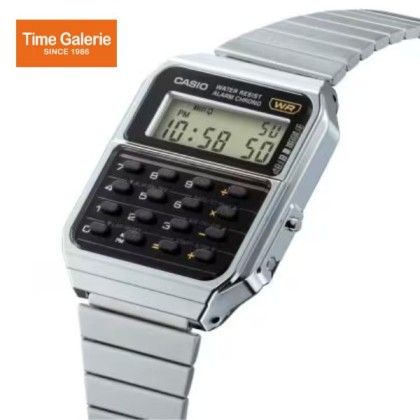 Casio Vintage CA-500WE-1A Silver Stainless Steel Band Men Watch / Women Watch Casio Vintage CA-500WE-1A Silver Stainless Steel Band Men Watch / Women Watch