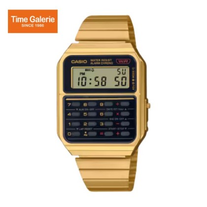 Casio Vintage CA-500WEG-1A Gold Stainless Steel Band Men Watch / Women Watch Casio Vintage CA-500WEG-1A Gold Stainless Steel Band Men Watch / Women Watch