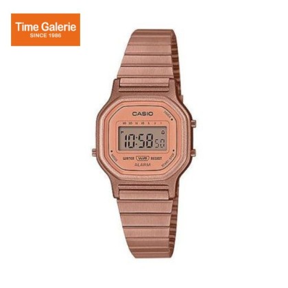 Casio Vintage LA-11WR-5A Rose Gold Stainless Steel Band Women Watch Casio Vintage LA-11WR-5A Rose Gold Stainless Steel Band Women Watch
