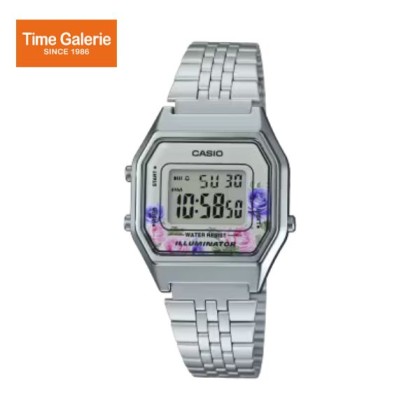 Casio Vintage LA680WA-4C Silver Stainless Steel Band Men Watch / Women Watch Casio Vintage LA680WA-4C Silver Stainless Steel Band Men Watch / Women Watch