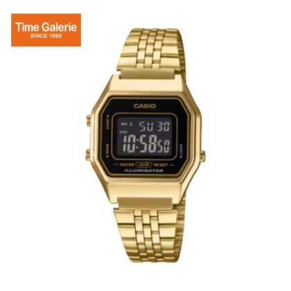 Casio Vintage LA680WGA-1B Gold Stainless Steel Band Men Watch / Women Watch Casio Vintage LA680WGA-1B Gold Stainless Steel Band Men Watch / Women Watch