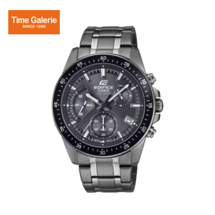 Casio Edifice EFV-540DC-1CV Silver Stainless Steel Band Men Watch