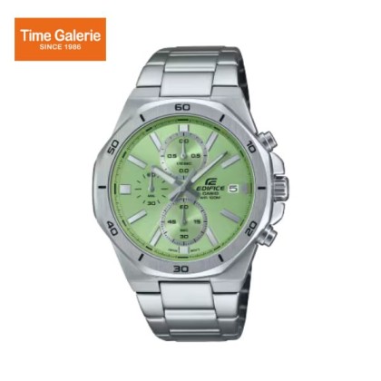 Casio Edifice EFV-640D-3AV Silver Stainless Steel Band Men Watch Casio Edifice EFV-640D-3AV Silver Stainless Steel Band Men Watch