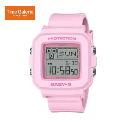 Casio Baby-G BGD-10-4 Pink Resin Band Women Sports Watch Casio Baby-G BGD-10-4 Pink Resin Band Women Sports Watch