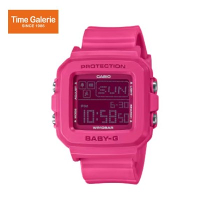 Casio Baby-G + PLUS Series BGD-10K-4 Pink Resin Band Women Sports Watch Casio Baby-G + PLUS Series BGD-10K-4 Pink Resin Band Women Sports Watch