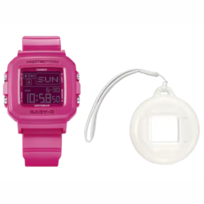 Casio Baby-G + PLUS Series BGD-10K-4 Pink Resin Band Women Sports Watch Casio Baby-G + PLUS Series BGD-10K-4 Pink Resin Band Women Sports Watch
