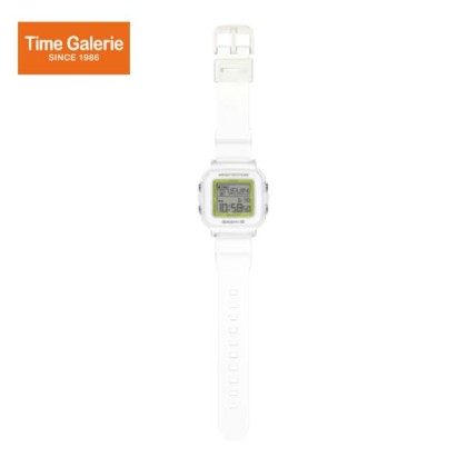 Casio Baby-G + PLUS Series BGD-10K-7 White Resin Band Women Sports Watch Casio Baby-G + PLUS Series BGD-10K-7 White Resin Band Women Sports Watch