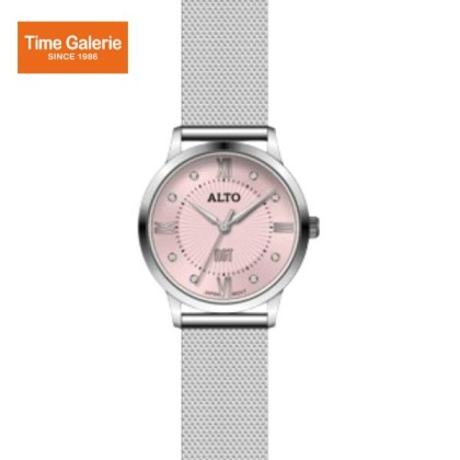 Alto ALT-EG03-SL-PK Analog Pink Dial Stainless Steel Women Watch Alto ALT-EG03-SL-PK Analog Pink Dial Stainless Steel Women Watch