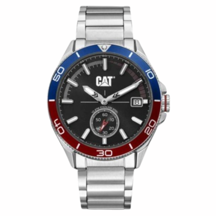 CAT DOME QD-141-11-128 Silver Stainless Steel Analog Men Watch CAT DOME QD-141-11-128 Silver Stainless Steel Analog Men Watch