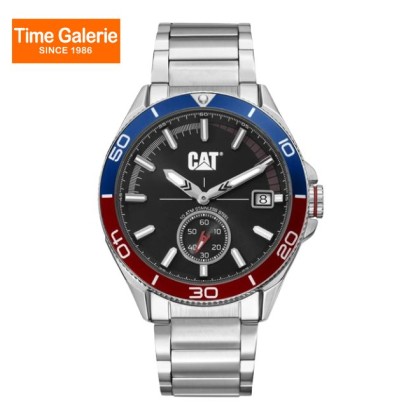 CAT DOME QD-141-11-128 Silver Stainless Steel Analog Men Watch CAT DOME QD-141-11-128 Silver Stainless Steel Analog Men Watch