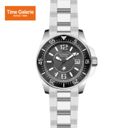 U.S Master Polo Club USM-EF04-SL-GY Men Analog Watch – 42mm Case, Rotatable Bezel, 3ATM Water Resistant U.S Master Polo Club USM-EF04-SL-GY Men Analog Watch – 42mm Case, Rotatable Bezel, 3ATM Water Resistant