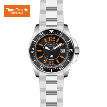 U.S Master Polo Club USM-EF04-SL-BK-OE Men Analog Watch – 42mm Case, Rotatable Bezel, 3ATM Water Resistant U.S Master Polo Club USM-EF04-SL-BK-OE Men Analog Watch – 42mm Case, Rotatable Bezel, 3ATM Water Resistant