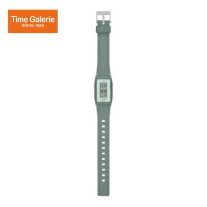 Casio General LF-10WH-3DF Green Resin Band Women Youth Watch Casio General LF-10WH-3DF Green Resin Band Women Youth Watch
