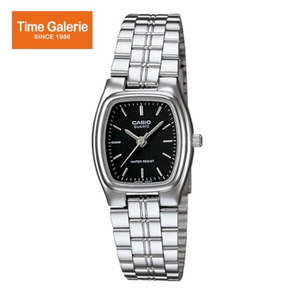 Casio General LTP-1169D-1ARDF Quartz Black Dial Silver Stainless Steel Women Watch Casio General LTP-1169D-1ARDF Quartz Black Dial Silver Stainless Steel Women Watch