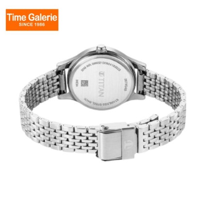 Titan Karishma 2679SM02 Black Dial Stainless Steel Strap Quartz Women's Watch Titan Karishma 2679SM02 Black Dial Stainless Steel Strap Quartz Women's Watch