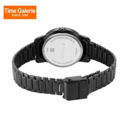 Titan Karishma 2760NM01 Purple Dial Stainless Steel Strap Quartz Women's Watch 