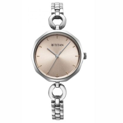 Titan Karishma NS2702SM01 Silver Dial Stainless Steel Strap Quartz Women's Watch Titan Karishma NS2702SM01 Silver Dial Stainless Steel Strap Quartz Women's Watch