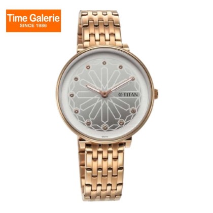Titan Marhaba 2673WM02 White Dial Stainless Steel Strap Quartz Women's Watch Titan Marhaba 2673WM02 White Dial Stainless Steel Strap Quartz Women's Watch