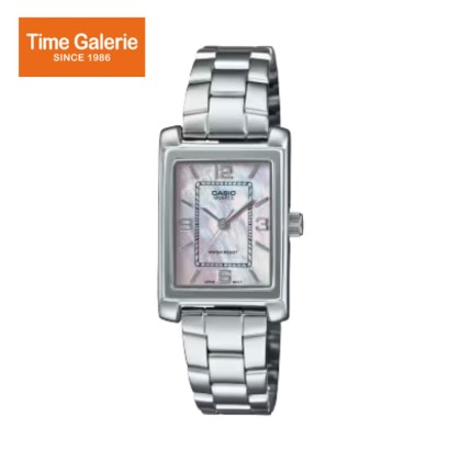 Casio General LTP-1234DS-4ADF Silver Stainless Steel Band Women Watch