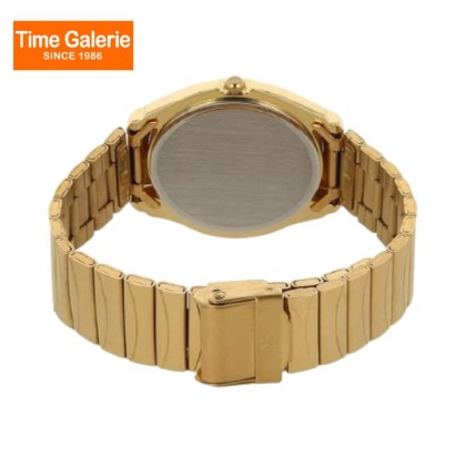 Titan Quartz 1578YM05 Champagne Dial Stainless Steel Strap Quartz Men's Watch 