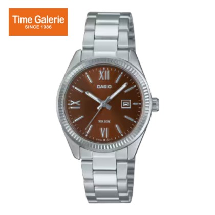 Casio General LTP-1302DD-5AV Silver Stainless Steel Band Women Watch Casio General LTP-1302DD-5AV Silver Stainless Steel Band Women Watch