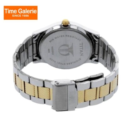 Titan Quartz 1650BM03 Silver Dial Stainless Steel Strap Quartz Men's Watch Titan Quartz 1650BM03 Silver Dial Stainless Steel Strap Quartz Men's Watch