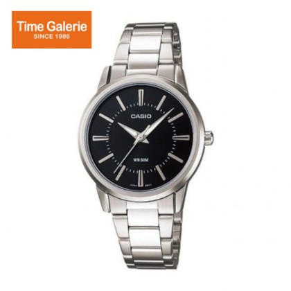 Casio General LTP-1303D-1AV Silver Stainless Steel Band Women Watch