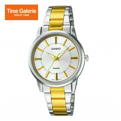 Casio General LTP-1303SG-7AVDF Two Tone Stainless Steel Women Watch Casio General LTP-1303SG-7AVDF Two Tone Stainless Steel Women Watch