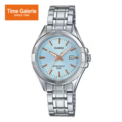 Casio General LTP-1308D-2AV Silver Stainless Steel Band Women Watch