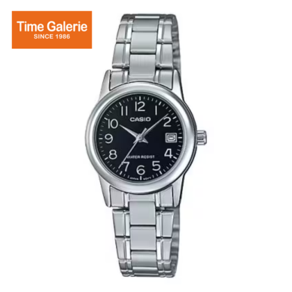 Casio General LTP-V002D-1BUDF Silver Stainless Steel Band Women Watch Casio General LTP-V002D-1BUDF Silver Stainless Steel Band Women Watch