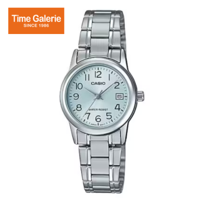 Casio General LTP-V002D-2BUDF Silver Stainless Steel Band Women Watch Casio General LTP-V002D-2BUDF Silver Stainless Steel Band Women Watch