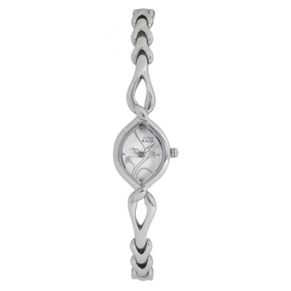 Titan Quartz 2455SM01 Silver Dial Metal Strap Quartz Women's Watch Titan Quartz 2455SM01 Silver Dial Metal Strap Quartz Women's Watch